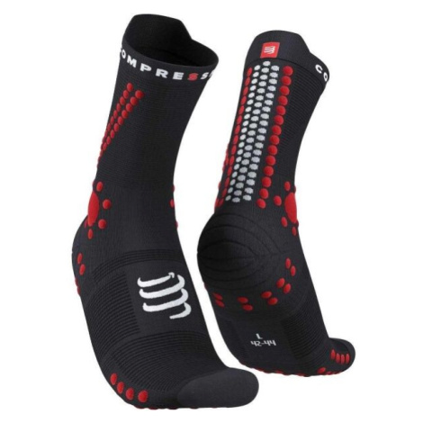 Compressport PRO RACING SOCK v4.0 RUN HIGH Bežecké ponožky, čierna, veľkosť