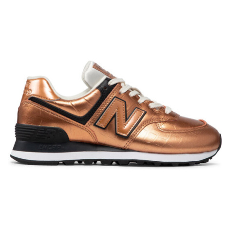 New Balance Sneakersy WL574PX2 Medená