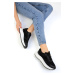 Soho Women's Black Sneakers 19006