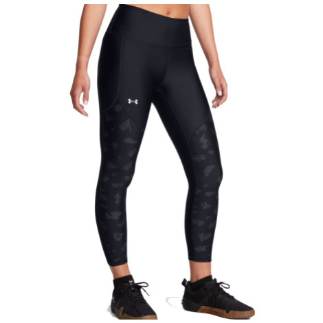 Dámske legíny UNDER ARMOUR Tech Print Panel Ankle Leg-BLK