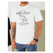 Men's T-shirt with white Dstreet print