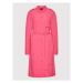 Pinko Košeľové šaty Alicia 1G1895 A01P Ružová Regular Fit