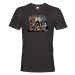 Pánské tričko s potlačou Kiss - parádne tričko s potlačou metalovej skupiny Kiss