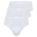 Trendyol White 3 Pack Basic Slip Panties