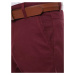 Men's maroon chino trousers Dstreet UX3479
