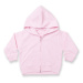 Larkwood Mikina na zip s kapucí LW005 Pale Pink