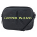 Calvin Klein SCULPTED CAMERA BAG MONO Dámska taška cez rameno, čierna, veľkosť