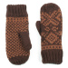 Art Of Polo Woman's Gloves Rk14165-4 Light Brown/Brown