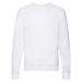 Pánska biela mikina Lightweight Raglan Sweat Fruit of the Loom