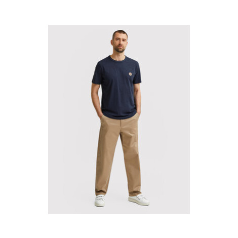Selected Homme Chino nohavice Salford 16080159 Béžová Loose Fit