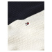 Červeno-modrý pánsky pruhovaný sveter Tommy Hilfiger