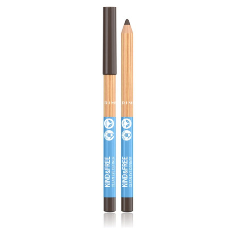 Rimmel Kind & Free ceruzka na oči s intenzívnou farbou odtieň 4 Soft Orchard