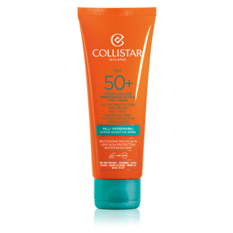 Collistar Special Perfect Tan Active Protection Sun Cream ochranný krém na opaľovanie SPF 50+