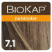 BIOKAP Nutricolor Farba na vlasy Švédsky blond 7.1 - BIOKAP