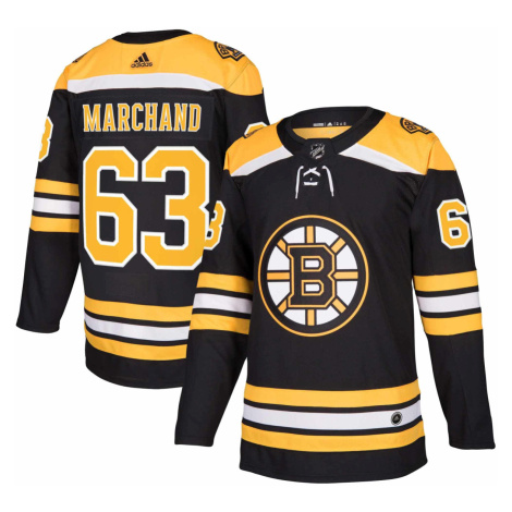 Boston Bruins hokejový dres #63 Brad Marchand adizero Home Authentic Player Pro Adidas