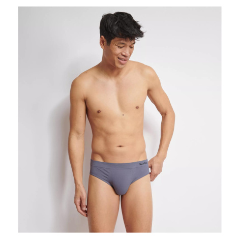 Pánske nohavičky GO Smooth Brief C2P - - čierno-sivé M014 - SLOGGI