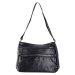 Black large crossbody handbag