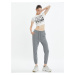 Koton Basic Jogger Sweatpants with Tie Waist Pocket