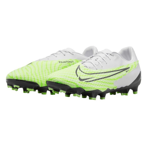 Nike Phantom GX Academy FG/MG Pánske futbalové kopačky, šedá/zelená, veľ. 44,5 95018-445