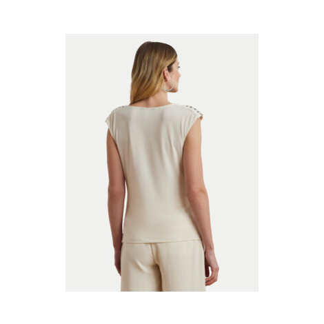 LAUREN RALPH LAUREN Blúzka 200898441001 Écru Relaxed Fit