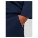 Jack & Jones Plus Nohavice s pukmi 'Franco'  námornícka modrá