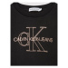 Calvin Klein Jeans Mikina Monogram Outline IG0IG01104 Čierna Regular Fit