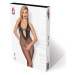 Bodystocking Hot in Here Bling - bling Farba: Čierna