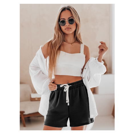 Dámske šortky HOT VIBE Dstreet SY0439 Farba: Biela