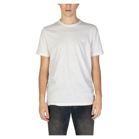 Biele pánske tričko Boss Hugo Boss