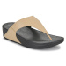 FitFlop  Lulu Leather Toepost  Žabky Béžová