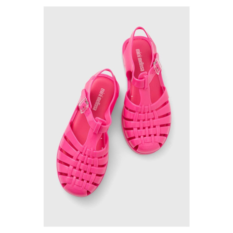 Detské sandále Melissa ružová farba