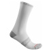Castelli Superleggera T 18 Sock White 2XL Cyklo ponožky