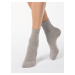 Conte Woman's Socks 000 Grey-Beige