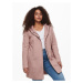 ONLY Carmakoma Prechodný kabát Sedona 15191768 Ružová Regular Fit