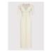 Remain Úpletové šaty Joy Knit RM1021 Béžová Slim Fit
