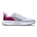 Juniorská rekreačná obuv NIKE WearAllDay pure platinum smoke grey pink prime