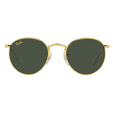 Detské slnečné okuliare Ray-Ban Round Kids JUNIOR ROUND zelená farba, 0RJ9547S, 0RJ9547S