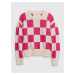 GAP Kids sweater with checkerboard - Girls