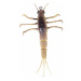 Savage gear gumová nástraha 3d tpe mayfly nymph yellow belly - 5 cm 2,5 g