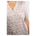 Tehotenské bavlnené pyžamo Ramira krátke