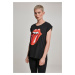 Women's T-shirt Rolling Stones Tongue black