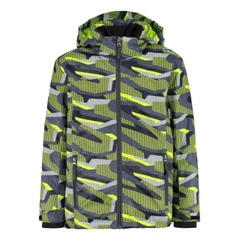 CMP detská lyžiarska bunda Boy Jacket Snaps Hood Farba: Svetlozelená