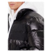 Calvin Klein Prechodná bunda Glossy K10K112739 Čierna Regular Fit