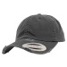 Low Profile Destroyed Cap Dark Grey