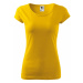 MALFINI Dámske tričko Pure - Žltá