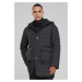 Men's parka with lining Lined black