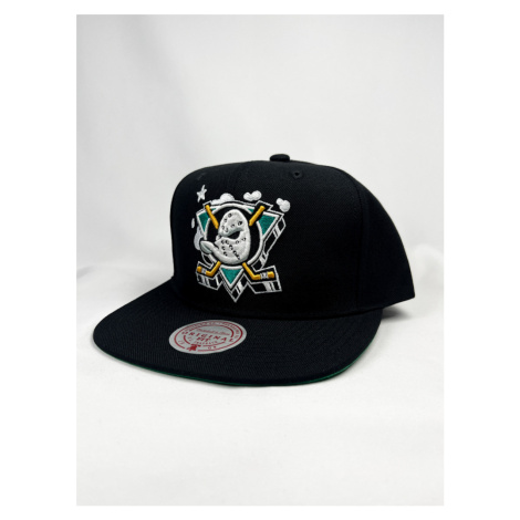 Anaheim Ducks čiapka flat šiltovka Gshadow Snapback Vntg Mitchell & Ness