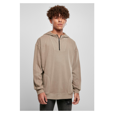 Overdyed Camp Hoody darkkhaki Urban Classics