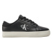 Calvin Klein Jeans Sneakersy Classic Cupsole Lowlaceup Lth Wn YW0YW01444 Čierna