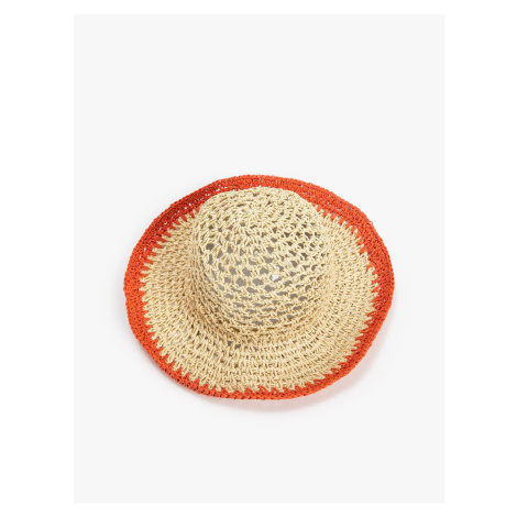 Koton Straw Hat Crochet Look